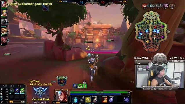 ERLANG SHEN (2) BRONZE TO MASTERS 26 HOUR SMITE CHALLENGE GAME 30