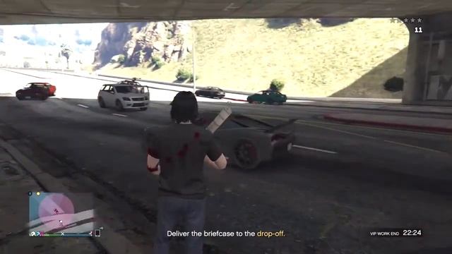 GTA Online: 5 Star Wanted Level Mayhem (w/ Anime Fan, Limmo Planner & El Moon Man)