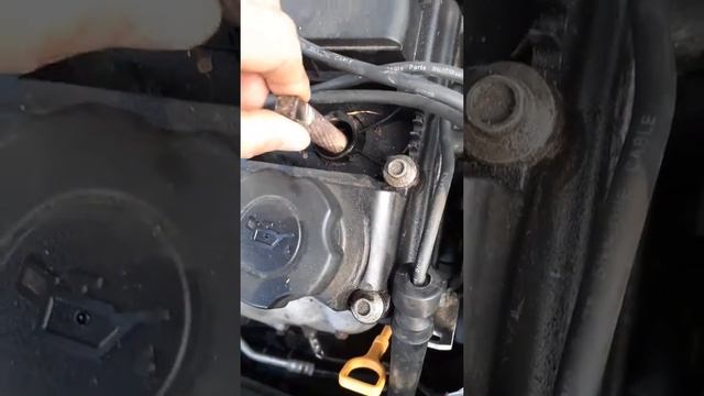 Как легко открутить обломанную свечку на Chevrolet Lacetti