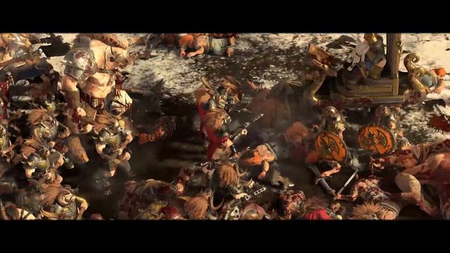 DWARFS VS BEASTMEN/OGRES : BATTLE FOR THE IRON MOUNTAINS - Total War : WARHAMMER 3
