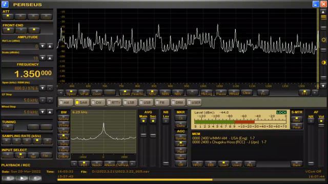 DWUN-Caloocan City (Philippines) 1350kHz 3/20/22 16:00~UTC - Closing Announcement & National Anthem