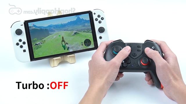 Mcbazel T23 Dual Vibration Wireless Controller with Wake-Up Function for Nintendo Switch/PC