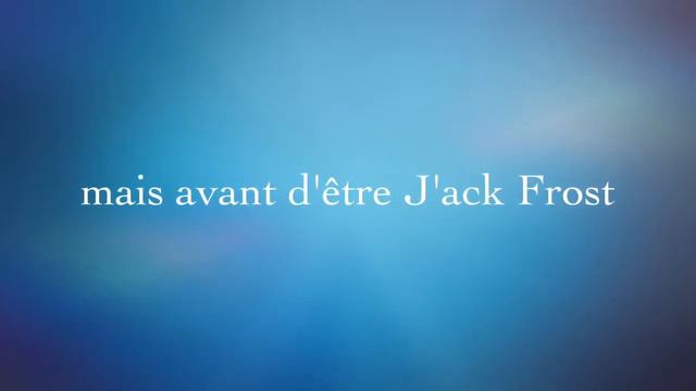 La légende de Jack Frost