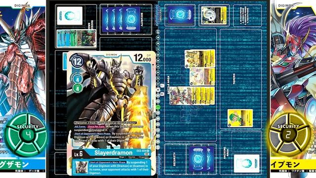 Examon VS Kentaurosmon! | Digimon Card Game: BT-13 Round Table Conference (ROUND 2)