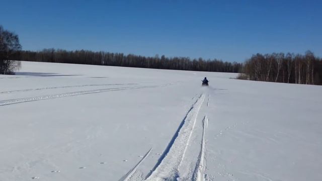 Снегоход yamaha rs venture tf  старт c места