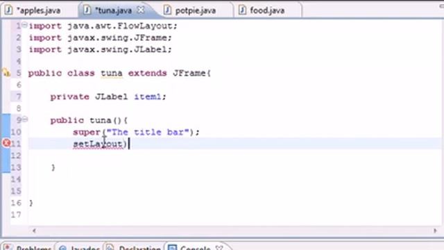 Java Programming Tutorial  - 51 -  GUI with JFrame