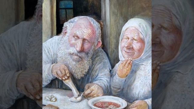 Счастье это просто (картины худ. Л.Баранова) в исп. Олега Царегородцева.