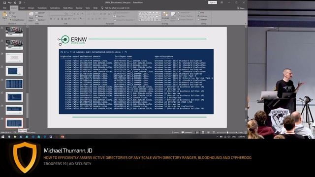 TR19: How to efficiently assess Active Directories of Any Scale