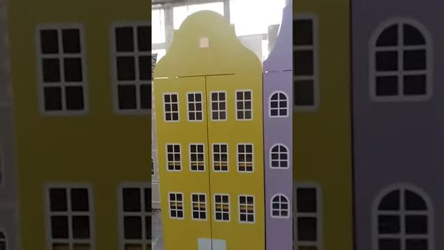 Голландские домики шкафы видео от Полки-кидс.ру. Серия Жемчужина и Фэнтези