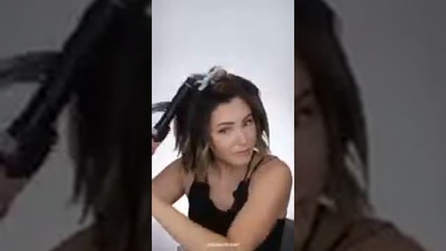 Укладка на короткие волосы