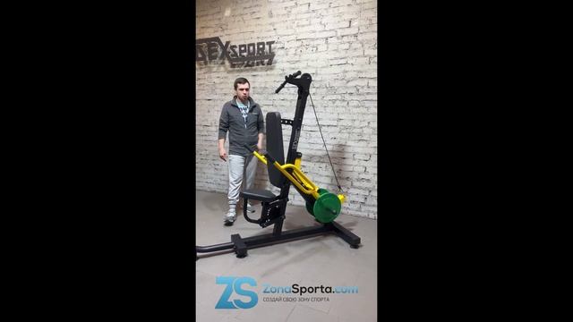 Универсальный тренажер для трицепса DEXsport AD-045 обзор