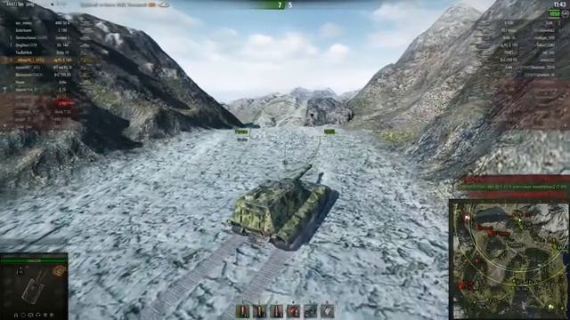 Jagdpanzer E 100, Перевал, Стандартный бой