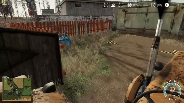 Farming Simulator 19 : Новотроицкий #2 | Культивация