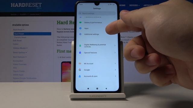 How to Activate Developer Options in XIAOMI Redmi Note 7 – Developer Features