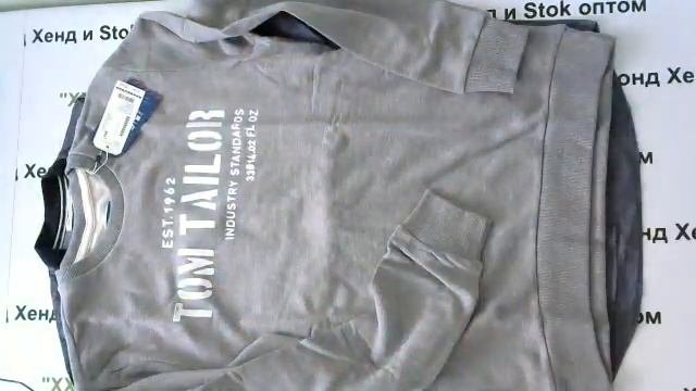 1360 Tom Tailor  Сток мужской Весна-Осень цена за 1 кг 2200 рублей вес мешка 168 кг .