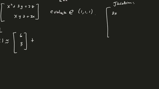 Math 350 Ch 9: Finish linearization start multidimensional Newtons Method