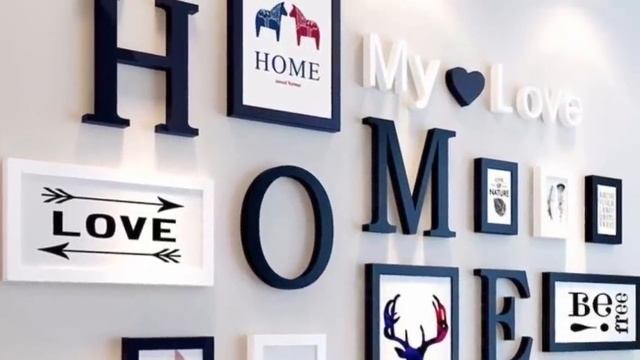 Wall decor design ideas 2023 | Modern Living Room Wall decorating Ideas