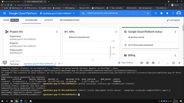 Kubernetes Engine: Qwik Start | Create and Manage Cloud Resources | Quiklabs #clouseekho