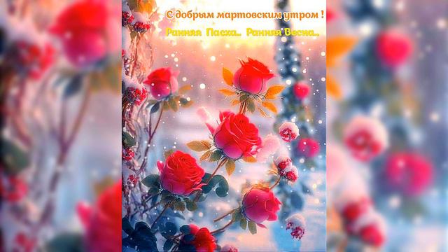 Пожелание с добрым утром!