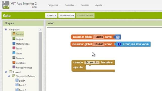 Hagamos Un Gato Tic Tac Toe En App Inventor 2