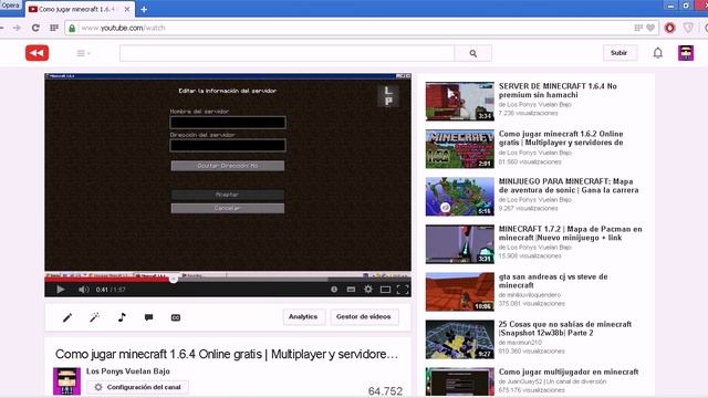 Como jugar minecraft 1.8.1 Online gratis | Multiplayer y servidores de minecraft 1.8.1