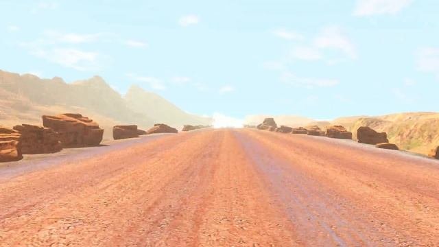 BeamNG Drive - Racing & Crashing The Hopper Crawler On The Long Bumpy Desert Road