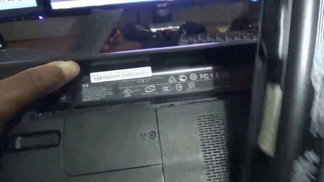 Как заменить аккумулятор для ноутбука HP Compaq 9400