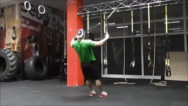 TRX-Rozpazovanie (ramena, chrbat,triceps)