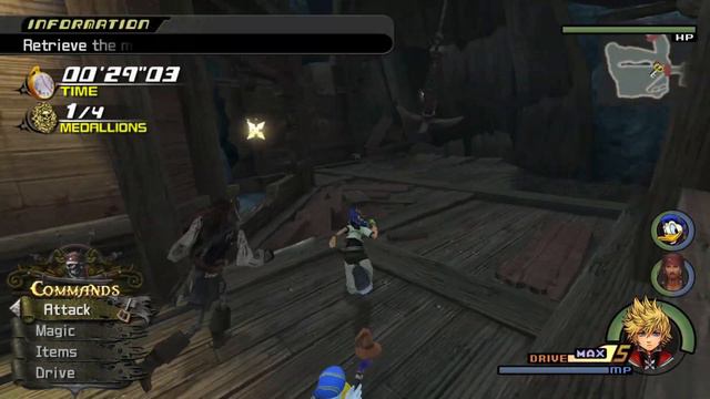 Roxas over Sora mod in Port Royal 2nd Visit [Kingdom Hearts 2.5 HD ReMix]