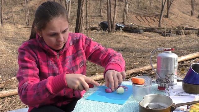 Готовим походный суп