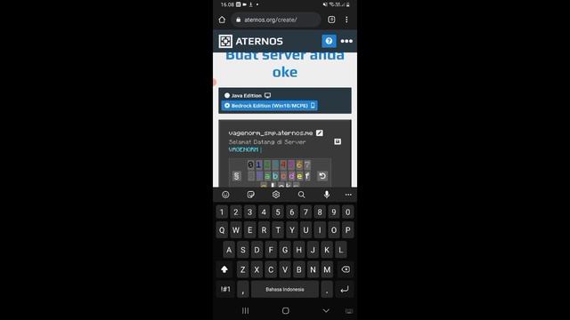 CARA MEMBUAT SERVER MINECRAFT PE