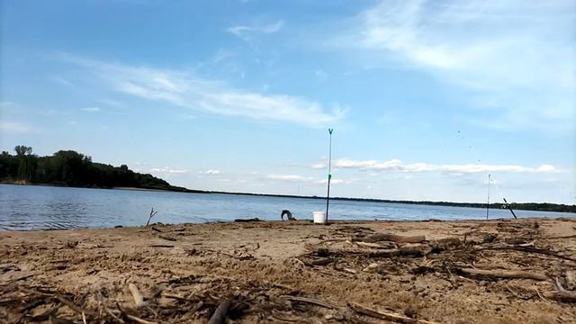 Рыбалка на Оби с женой!!