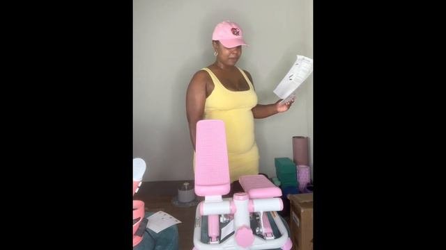 Sunny Pink Mini Stepper: Unboxing, Assembly, First Impressions ??❤️