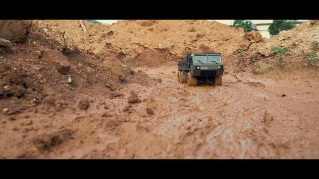 FY004A & HG P801 Military Truck RC Car
