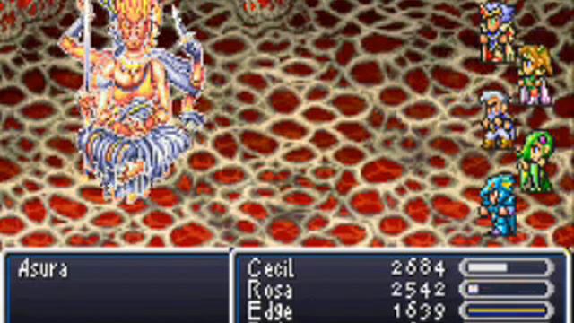 Vs. Queen Asura + King Leviathan (Final Fantasy 4)