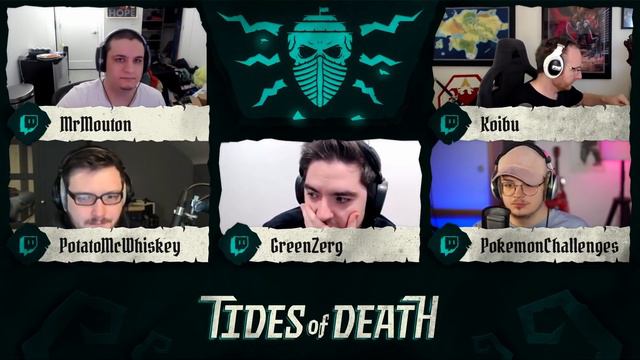 Tides of Death - D&D | EP 27 ft. MrMouton, Koibu, PotatoMcWhiskey, and Pokemon Challenges.