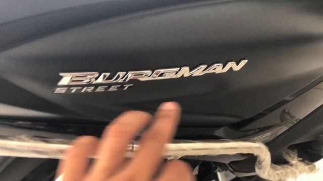 2019 Suzuki Burgman Street 125 Matte Black Review ?Aayush ssm