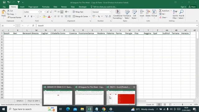 Microsoft Excel 2022/2023 Prediction Software | Draw Accumulator For January 21-22