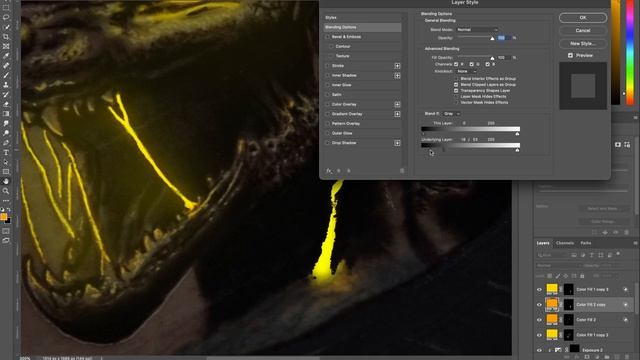 Photoshop Tutorial: Adding GLOW Effect to Tattoos