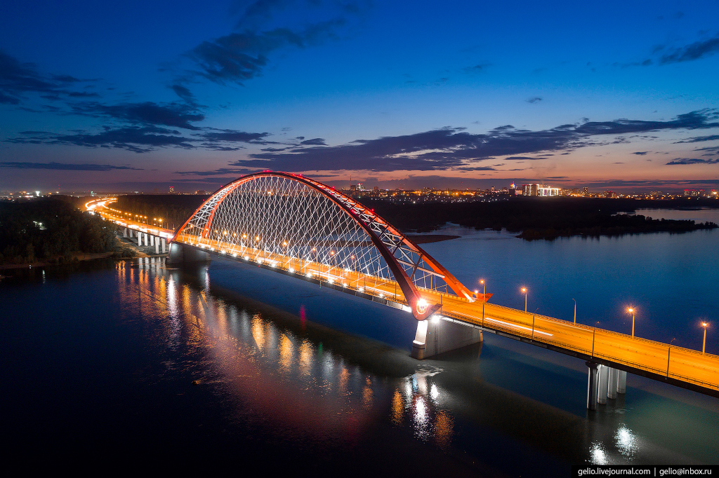 Новосибирские мосты.