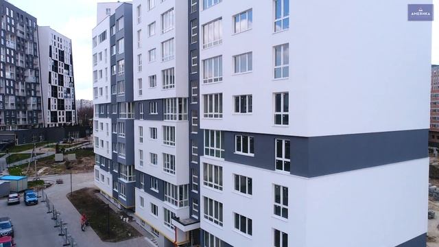 ЖК «Америка» — відеозвіт з будівельного майданчика за квітень 2021