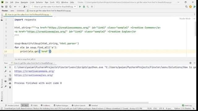 A Step-by-Step Guide To Fetching The URL From The ‘href’ Attribute Using BeautifulSoup