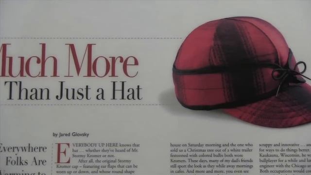Stormy Kromer Hats:The Unofficial Yooper Hat of the UP