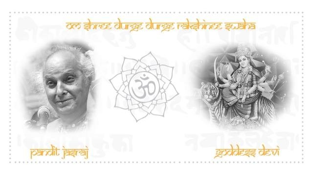 Lord Devi - Om Shree Durge Durge Rakshinee Swaha Devotional Mantra  Pandit Jasraj