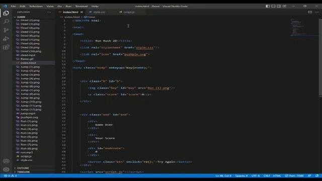 JavaScript 2D Game  JAVA INSTITUTE Selection Programme
