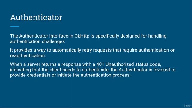 168 - What is Okhttp Authenticator