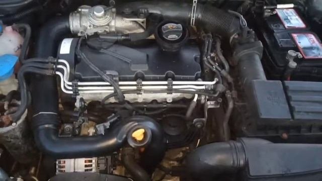 M203 ДВС Двигатель Skoda Octavia mk2 A5 1.9tdi BKC