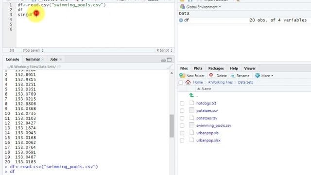 09 -  R For Beginners  - Read Data From CSV - Read.CSV  - بالعربي