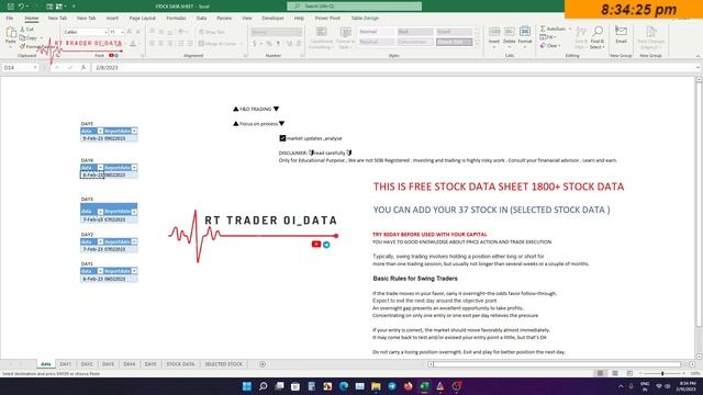 V2 (update ) DELEVERY DATA EXCEL SHEET QUICK TOUR VIDEO  | Download link ?