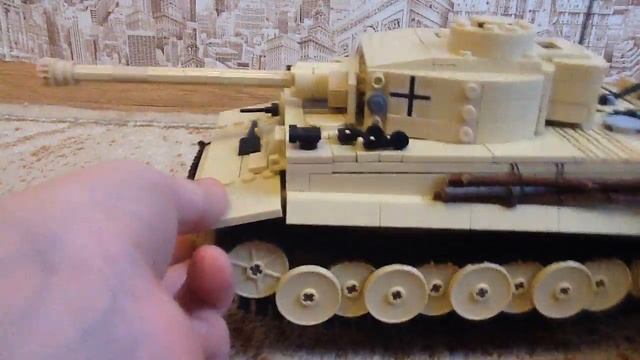 Танк тигр H1 из Kитая + туториал как сделать на него обвес